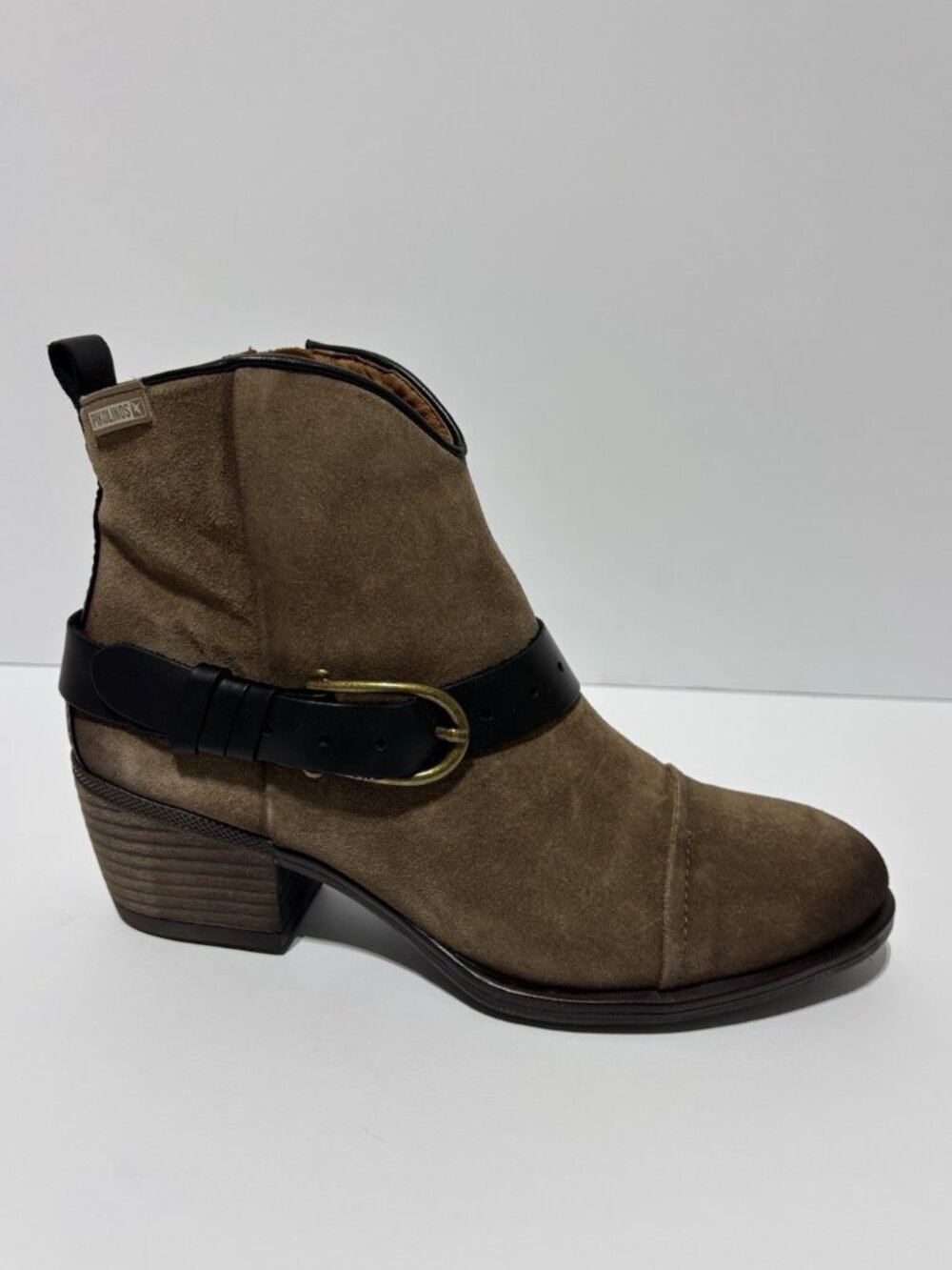 Pikolinos Women’s Baqueira Brown Ankle Booties, Size EUR 38, US 7 M